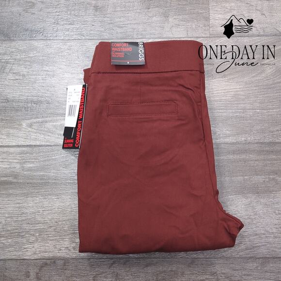 Briggs New York Comfort Waist Slimming Solutions Pants Size 8 - Picture 6 of 6